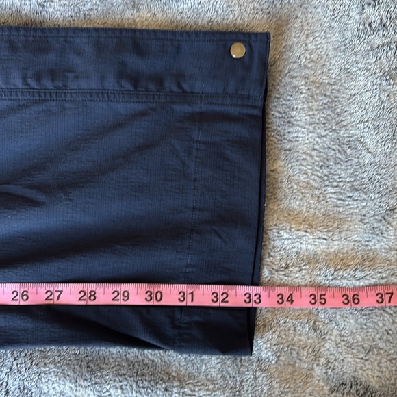 Athleta Trekkie High Rise Parachute Pant (S/533487-06) in Navy Size 10 Tall EUC - Picture 8 of 11